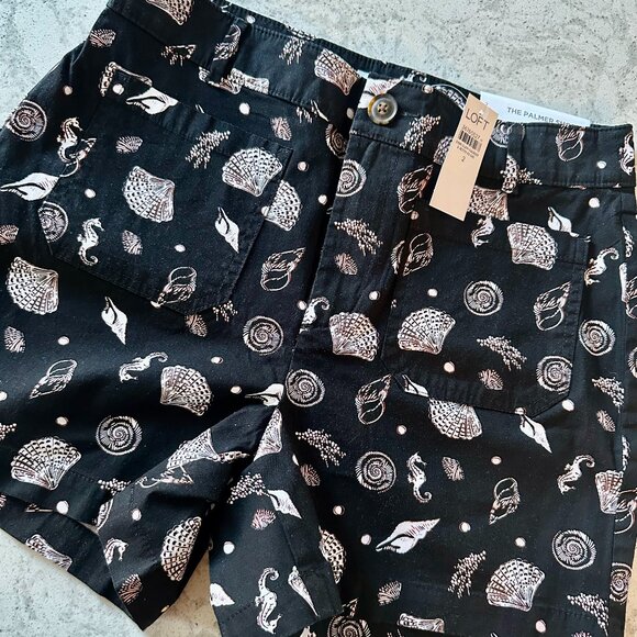 Loft Palmer Shorts in Seashell Size 2 - Picture 2 of 5